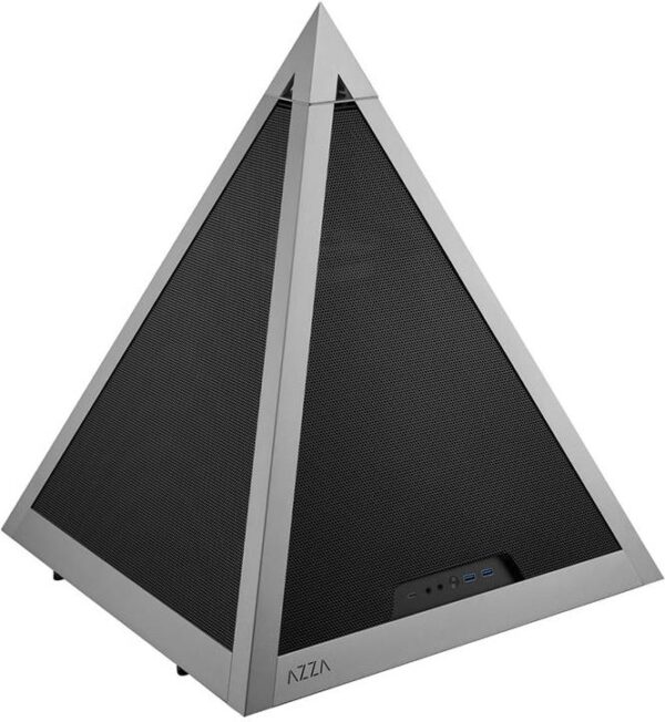 Azza Pyramid Mesh 804 - Tower - PC - Grau - ATX - EATX - micro ATX - Mini-ITX - Multi - Taschenlüfter (CSAZ-804M)