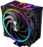 Akasa Soho H4 Plus - Prozessor-Luftkühler - (für: AM4, LGA1200, LGA1700, AM5, LGA115x Socket, LGA20XX) - Kupfer-Heatpipes mit Aluminium-Kühlrippen - 120 mm (AK-CC4022HP01)