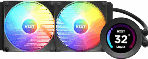 NZXT Kraken Elite 240 RGB Prozessor All-in-One-Flüssigkeitskühler 12 cm Schwarz 1 Stück(e) (RL-KR24E-B1)