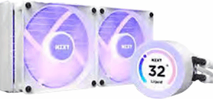 NZXT Kraken Elite 240 RGB Prozessor All-in-One-Flüssigkeitskühler 12 cm Weiß 1 Stück(e) (RL-KR24E-W1)