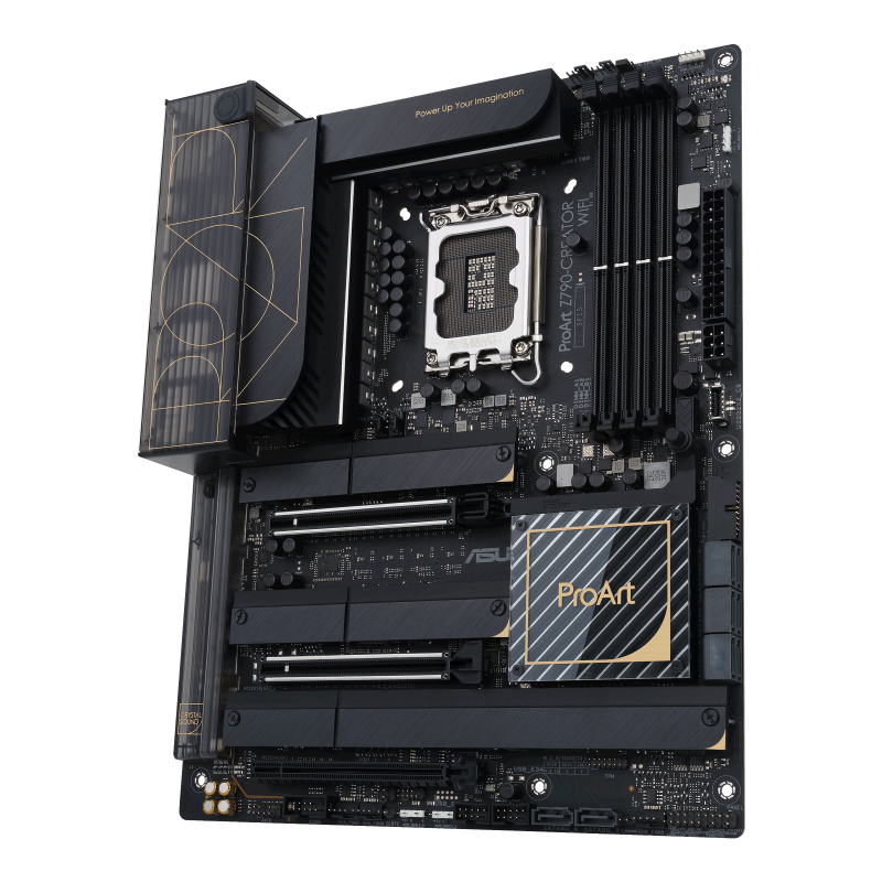 ASUS PROART Z790-CREATOR WIFI - AMD - LGA 1700 - Intel® Celeron® - Intel® Core™ i3 - Intel® Core™ i5 - Intel® Core™ i7 - Intel® Core™ i9,... - LGA 1700 - DDR5-SDRAM - 128 GB (90MB1DV0-M0EAY0)