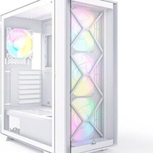 Montech AIR 1000 Premium, Midi-Tower, Tempered Glass - weiß (AIR 1000 PREMIUM WH)