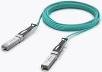 Ubiquiti - 25GBase Direktanschlusskabel - SFP28 zu SFP28 - 10,0m - 3 mm - Glasfaser - Active Optical Cable (AOC) - Aquamarin (UACC-AOC-SFP28-10M)