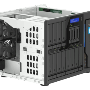 QNAP TS-1655 - NAS-Server - 16 Schächte - SATA 6Gb/s - RAID 0, 1, 5, 6, 10, 50, JBOD, 60 - RAM 8 GB - 2.5 Gigabit Ethernet - iSCSI Support