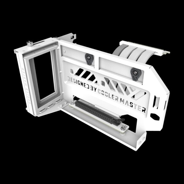Cooler Master Gaming MCA-U000R-WFVK03 - Universal - Grafikkartenhalter - ABS - Stahl - Polypropylen (PP) - Messing - Nickel - Thermoplastisches Elastomer (TPE) - Polyethylen - Grau - Weiß - 1 Stück(e) - 16,5 cm (MCA-U000R-WFVK03)