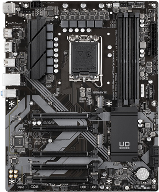 Gigabyte B760 DS3H DDR4 - Intel - LGA 1700 - Intel® Celeron® - Intel® Core™ i3 - Intel® Core™ i5 - Intel® Core™ i7 - Intel® Core™ i9,... - LGA 1700 - DDR4-SDRAM - 128 GB (B760 DS3H DDR4)