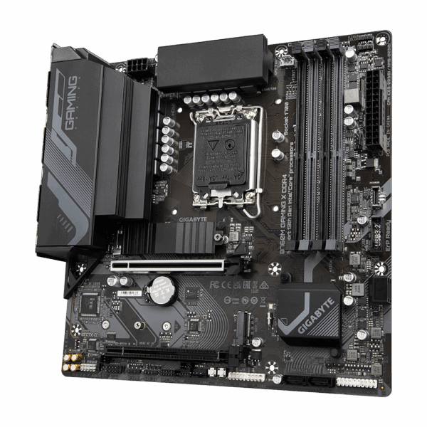 Gigabyte B760M GAMING X DDR4 - Intel - LGA 1700 - Intel® Celeron® - Intel® Core™ i3 - Intel® Core™ i5 - Intel® Core™ i7 - Intel® Core™ i9,... - LGA 1700 - DDR4-SDRAM - 128 GB (B760M GAMING X DDR4)