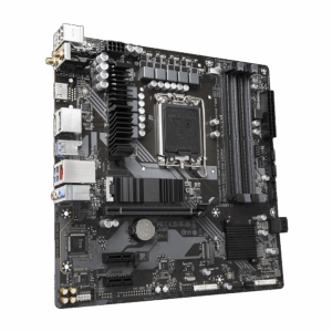 Gigabyte B760M DS3H AX DDR4 - 1.X - Motherboard - micro ATX - LGA1700-Sockel - B760 Chipsatz - USB-C 3,2 Gen2, USB 3,2 Gen 1 - 2,5 Gigabit LAN, Wi-Fi 6E, Bluetooth - Onboard-Grafik (CPU erforderlich) - HD Audio (8-Kanal) (B760M DS3H AX DDR4)