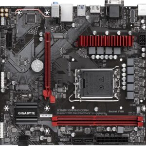 Gigabyte B760M GAMING DDR4 - Intel - LGA 1700 - Intel® Celeron® - Intel® Core™ i3 - Intel® Core™ i5 - Intel® Core™ i7 - Intel® Core™ i9,... - LGA 1700 - DDR4-SDRAM - 64 GB (B760M GAMING DDR4)
