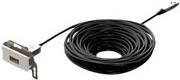 Kindermann Konnect design click - Highspeed - HDMI-Kabel mit Ethernet - HDMI weiblich Paneel montierbar zu mikro HDMI männlich gerade - 15,0m - Hybrid Kupfer/Kohlefaser - Active Optical Cable (AOC), Support von 4K 60 Hz (7456000715)