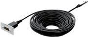 Kindermann Konnect 50 alu - Highspeed - HDMI-Kabel mit Ethernet - 8,0m - Hybrid Kupfer/Kohlefaser - Active Optical Cable (AOC), Support von 4K 60 Hz (7444000708)