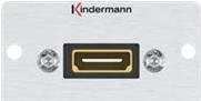 Kindermann - Ultra High Speed - HDMI-Verlängerungskabel mit Ethernet - HDMI weiblich zu HDMI männlich - 15 m - Hybrid Kupfer/Kohlefaser - Active Optical Cable (AOC), Support von 4K 60 Hz (7444000715)