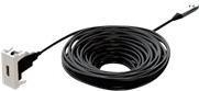 Kindermann Konnect flex 45 click - Highspeed - HDMI-Kabel mit Ethernet - 15,0m - Hybrid Kupfer/Kohlefaser - Active Optical Cable (AOC), Support von 4K 60 Hz (7464000715)