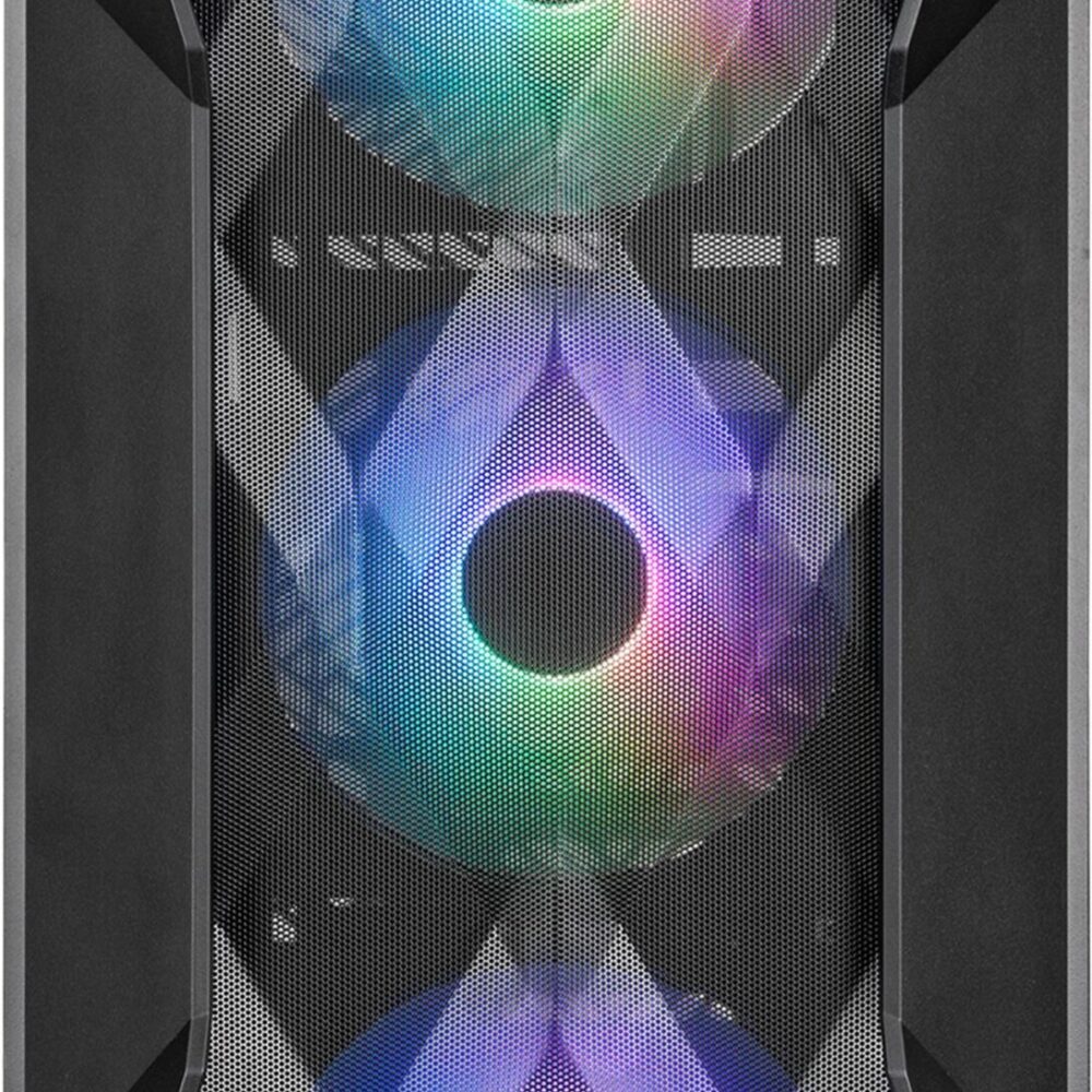 Cooler Master MasterBox TD500 Mesh V2 - Mid tower - SSI CEB - Seitenteil mit Fenster (gehärtetes Glas) - keine Spannungsversorgung (ATX) - Schwarz - USB/Audio (TD500V2-KGNN-S00)