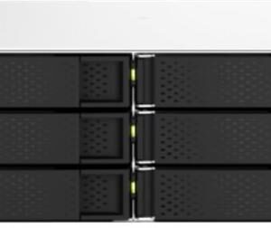 QNAP TS-873AeU-RP - NAS-Server - 8 Schächte - Rack - einbaufähig - SATA 6Gb/s - RAID 0, 1, 5, 6, 10, JBOD, 50, 60 - RAM 4GB - 2,5 Gigabit Ethernet - iSCSI Support - 2U (TS-873AEU-RP-4G)