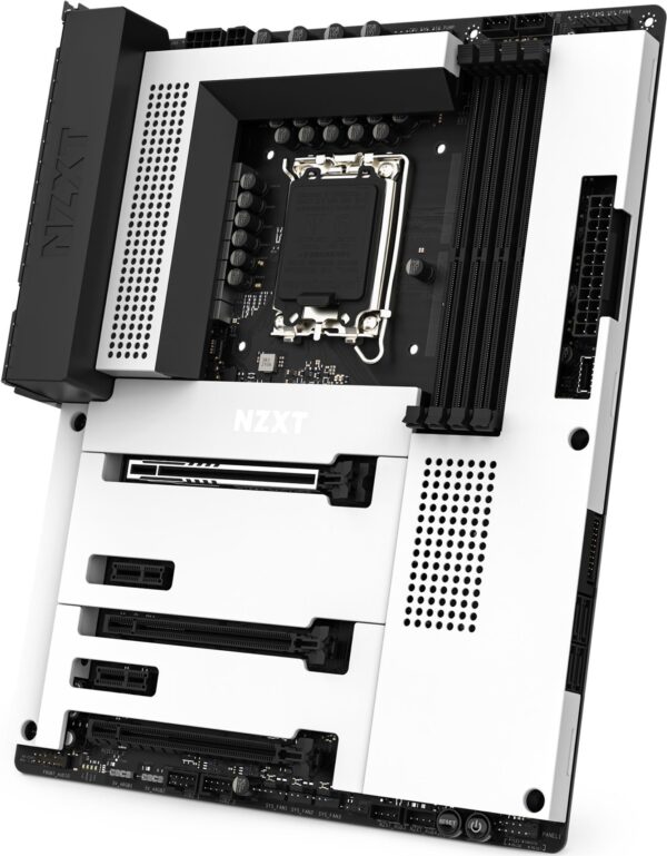 NZXT N7 Z790 - Motherboard - ATX - LGA1700-Sockel - Z790 Chipsatz - USB 3,2 Gen 2, USB 3,2 Gen 1, USB-C 3,2 Gen 2x2 - 2,5 Gigabit LAN - Onboard-Grafik (CPU erforderlich) - HD Audio (8-Kanal) (N7-Z79XT-W1)