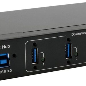 USB 3.2 HUB 4-Port Gen1 inkl.USB Kab inkl.USB-Kabel,DIN-Rail-Kit,VIA Chip (EX-11224HMVS)