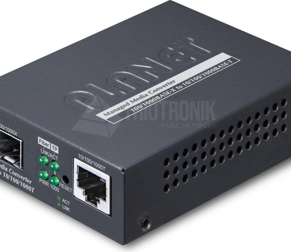 PLANET Web/SNMP Man - IEEE 802.1Q - IEEE 802.1ab - IEEE 802.1ad - IEEE 802.1p - IEEE 802.3 - IEEE 802.3ab - IEEE 802.3ah - IEEE... - Gigabit Ethernet - 10,100,1000 Mbit/s - SFP - Schwarz - Metall (GT-915A)