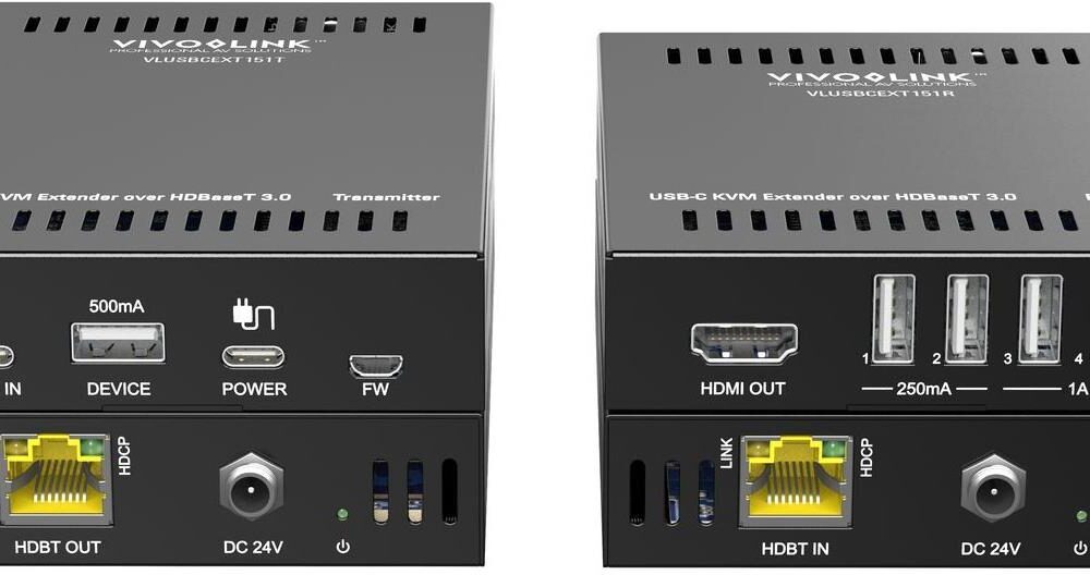 USB-C 4K KVM Extender over HDBT3.0. (VLUSBCEXT151)