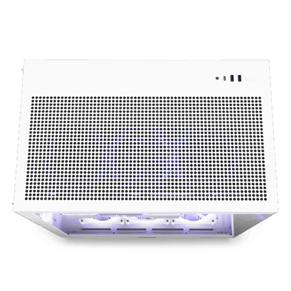 NZXT H9 All white - Midi Tower - PC - Weiß - ATX - micro ATX - Mini-ITX - Stahl - Gehärtetes Glas - 16,5 cm (CM-H91FW-01)