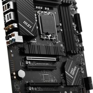 MSI PRO B760-P WIFI DDR4 - Intel - LGA 1700 - Intel® Celeron® - Intel® Pentium® Gold - LGA 1700 - DDR4-SDRAM - 128 GB (7D98-001R)