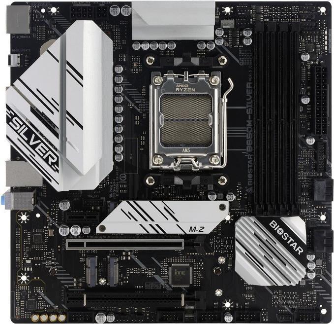 MB Biostar B650M-Silver (B650,AM5,mATX,AMD) (B650M-SILVER)