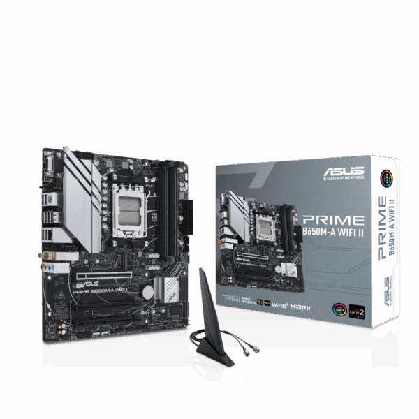 ASUS PRIME B650M-A WIFI II AMD B650 Buchse AM5 micro ATX (90MB1EG0-M0EAY0)