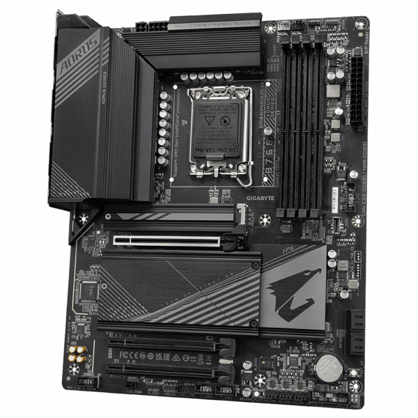 Gigabyte B760 AORUS ELITE AX (rev. 1.0) - Intel - LGA 1700 - Intel® Celeron® - Intel® Core™ i3 - Intel® Core™ i5 - Intel® Core™ i7 - Intel® Core™ i9,... - LGA 1700 - DDR5-SDRAM - 128 GB (B760 AORUS ELITE AX)