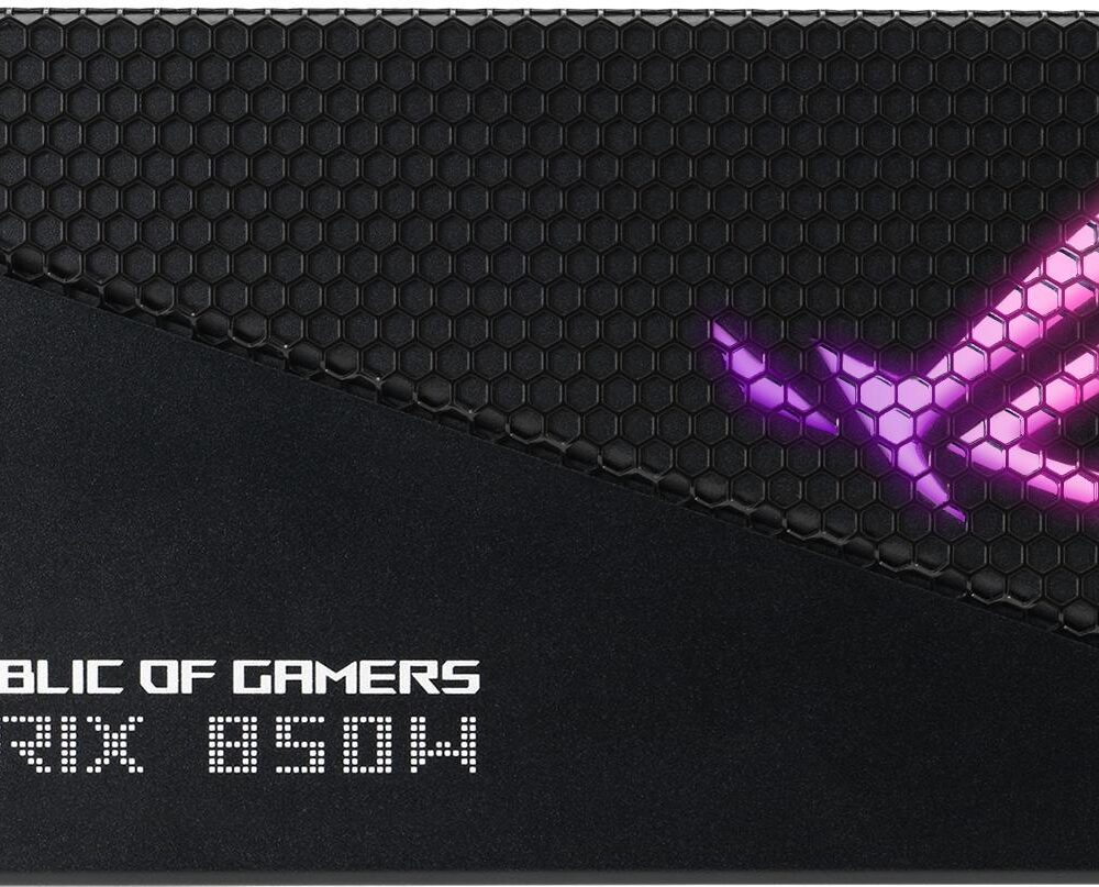 ASUS ROG Strix 850W Gold Aura Edition Netzteil 20+4 pin ATX ATX Schwarz (90YE00P2-B0NA00)