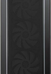 SilverStone FARA 511Z - Mid tower - ATX - Seitenteil mit Fenster (gehärtetes Glas) - keine Spannungsversorgung (ATX / PS/2) - Schwarz - USB/Audio (SST-FA511Z-BG)