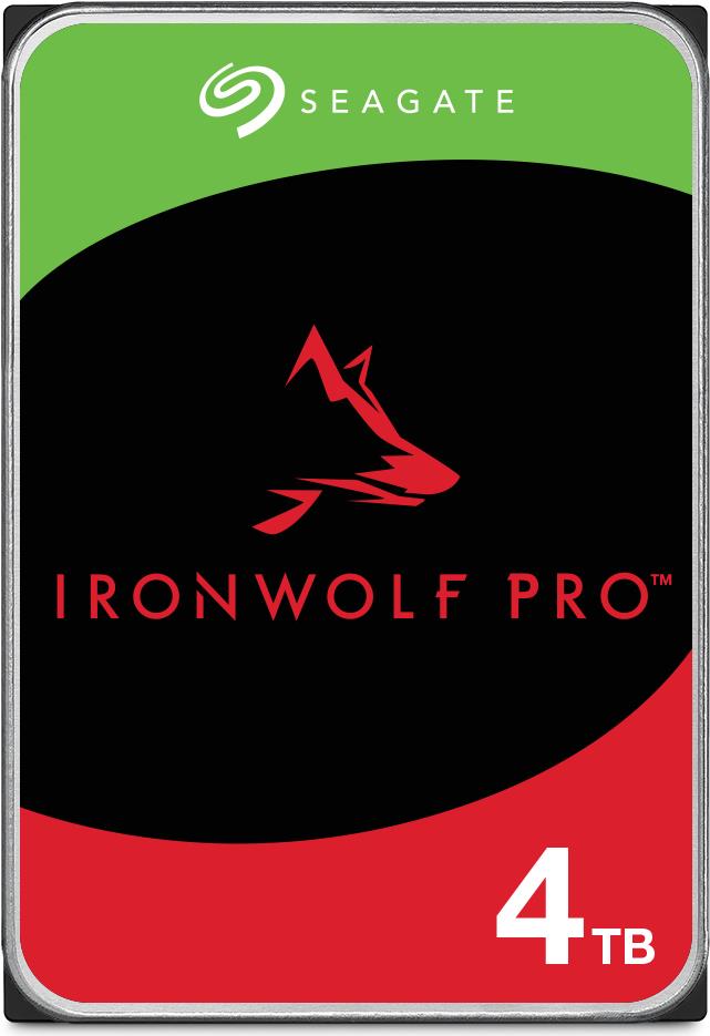SEAGATE NAS HDD 4TB IronWolf 5400rpm 6Gb/s SATA 256MB cache 8,9cm 3.5" 24x7 CMR für NAS und RAID Rackmount Systeme BLK (ST4000VNA06)