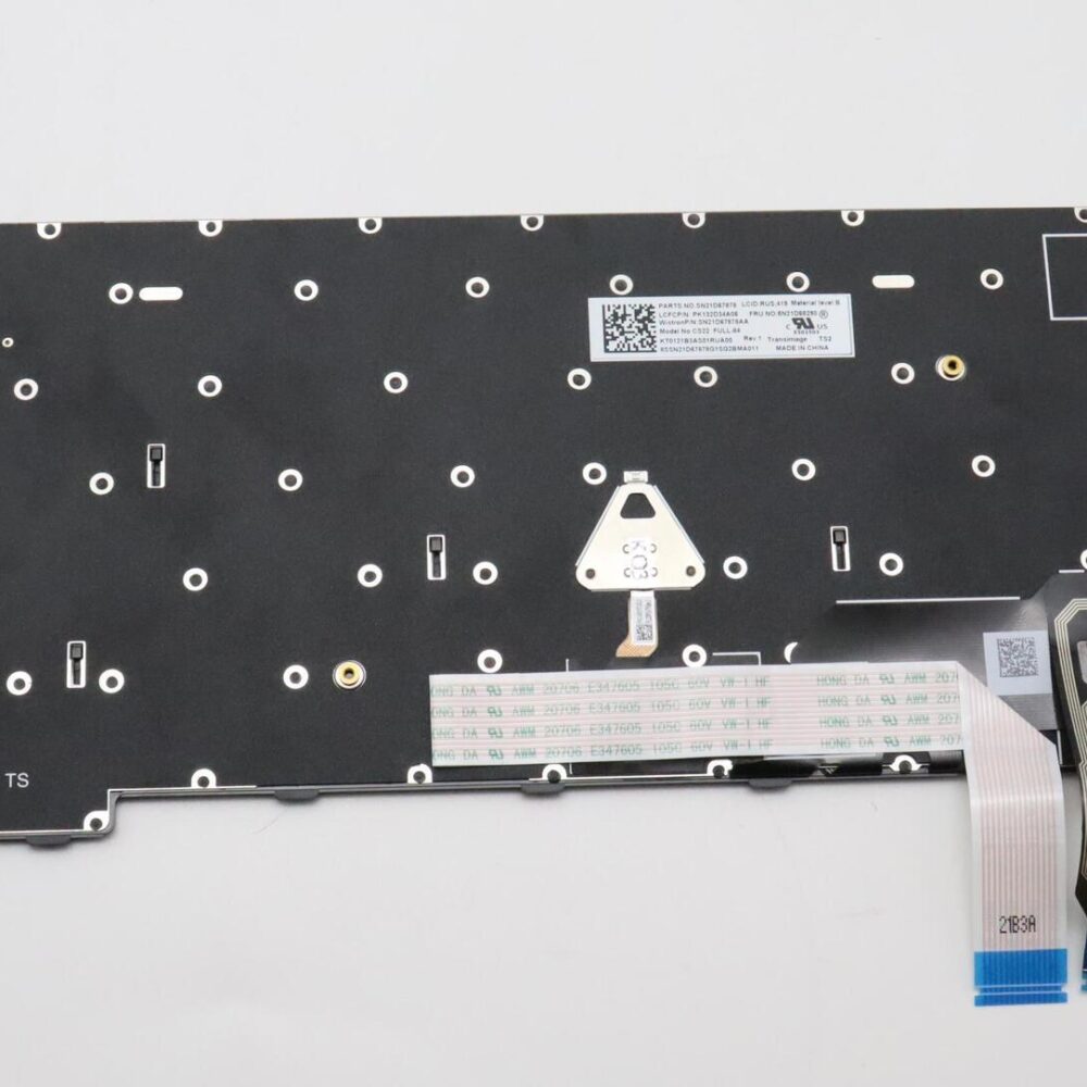 Lenovo Lite-On - Ersatztastatur Notebook - hinterleuchtet - Dänisch - Schwarz - für ThinkPad L14 Gen 3, P14s Gen 3, T14 Gen 3 (5N21D68074)