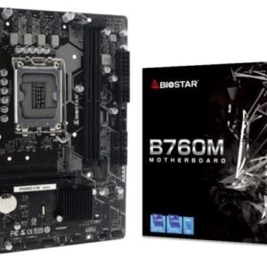 MB Biostar B760MX2-E D4 (B760,S1700,mATX,Intel) (B760MX2-E D4)