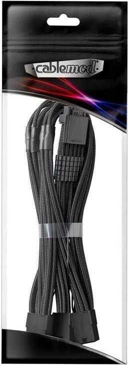 CableMod PRO ModMesh - Verlängerungskabelset - Schwarz (CM-PCAB-16P3KIT-NKK-3PK-R)