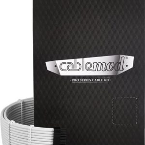 CableMod C-Series PRO ModMesh RM Black Label, RMi & RMx - Stromkabelkit - weiß (CM-PCSR-16P3KIT-NKW-R)