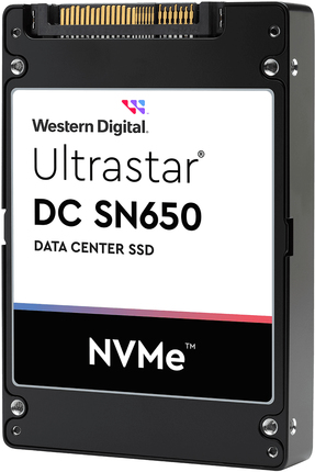 HGST ULTRASTAR DC SN650 U.3 15MM 7680GB PCIE TLC RI-1DW/D BICS5 (0TS2374)