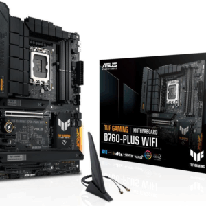 ASUS TUF Gaming B760-Plus WIFI - Intel - LGA 1700 - Intel® Celeron® - Intel® Core™ i3 - Intel® Core™ i5 - Intel® Core™ i7 - LGA 1700 - DDR5-SDRAM - 128 GB (90MB1ER0-M0EAY0)