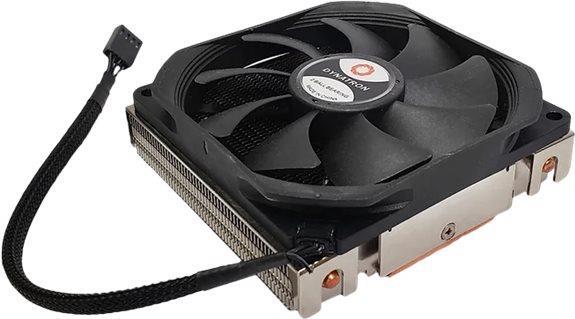 DYNATRON U8 Intel/AMD CPU Kuehler Multi Socket 1700/1200/115x/AM5/AM4 Kupfer und Aluminium mit Heatpipes Aktiv PWM bis zu 125W TDP (A 2763)