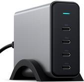 Satechi - Netzteil - Wechselstrom 100-240 V - 165 Watt - Ausgangsanschlüsse: 4 - Europa - Space-grau (ST-UC165GM-EU)