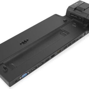 Lenovo ThinkPad Ultra - Andocken - 10,100,1000 Mbit/s - Schwarz - 4096 x 2160 Pixel - 2048 x 1536 Pixel - Kensington (40AJ0135SA)