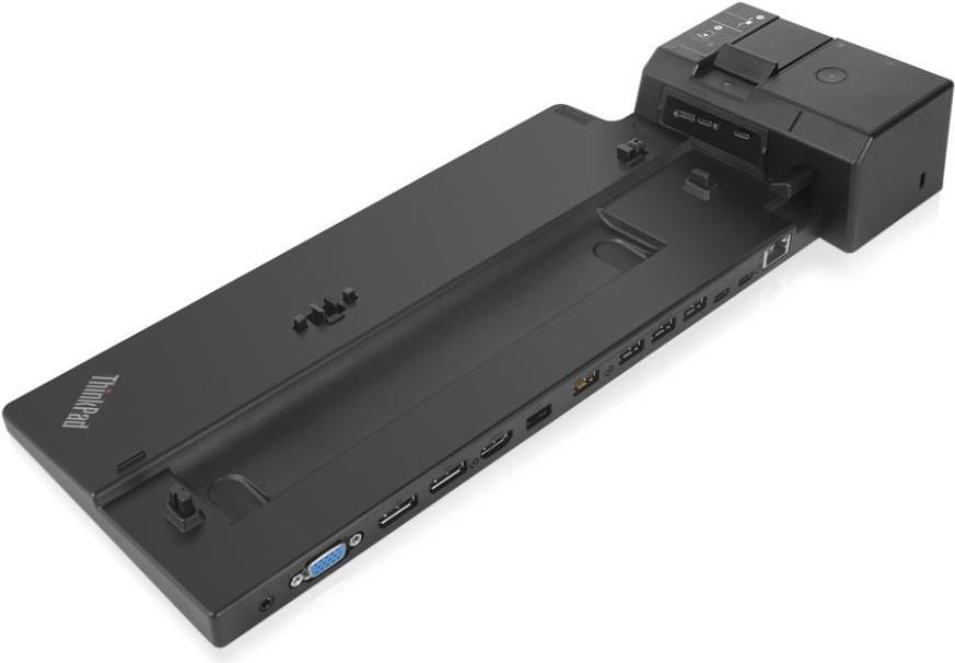 Lenovo ThinkPad Ultra - Andocken - 10,100,1000 Mbit/s - Schwarz - 4096 x 2160 Pixel - 2048 x 1536 Pixel - Kensington (40AJ0135SA)