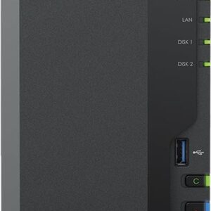 Synology DiskStation DS223 NAS & Speicherserver Desktop Eingebauter Ethernet-Anschluss RTD1619B (DS223)