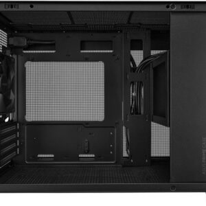 ASUS AP201 PRIME CASE TG - Mini Tower - PC - Schwarz - micro ATX - Mini-ITX - 17 cm - 33,8 cm (90DC00G0-B39010)