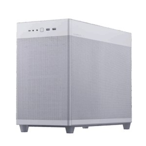 ASUS AP201 PRIME CASE TG WHITE - Mini Tower - PC - Weiß - micro ATX - Mini-ITX - 17 cm - 33,8 cm (90DC00G3-B39010)