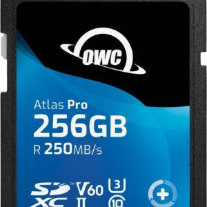 OWC Atlas Pro - 256 GB - SDXC - UHS-II - 250 MB/s - 130 MB/s - V60 (OWCSDV60P0256)