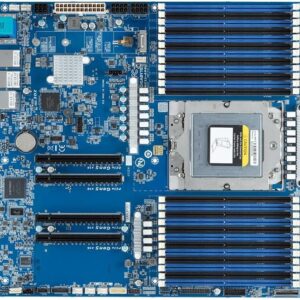 Gigabyte MZ33-AR0 - 1,0 - Motherboard - E-ATX EPYC 9004 Series - LGA6096 Socket - USB 3,2 Gen 1 - 2 x 10 Gigabit LAN - Onboard-Grafik (MZ33-AR0)
