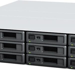 Synology RackStation RS2423+ NAS & Speicherserver Rack (2U) Eingebauter Ethernet-Anschluss Schwarz - Grau V1780B (RS2423+)