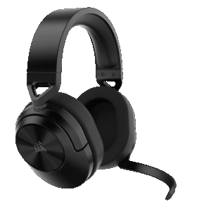 Corsair HS55 WIRELESS Kopfhörer Kabellos Kopfband Gaming Bluetooth Schwarz - Karbon (CA-9011280-EU)