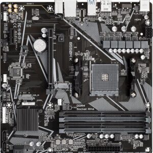 Gigabyte B550M K - 1,0 - Motherboard - micro ATX - Socket AM4 - AMD B550 Chipsatz - USB 3,2 Gen 1 - Gigabit LAN - Onboard-Grafik (CPU erforderlich) - HD Audio (8-Kanal) (B550M K)