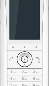 ASCOM d63 Messenger Lite - DECT-Handset (2.0” LED-Display § Breitbandaudio § IP44§ ohne Bluetooth) - in weiß (DH7-ABBB)
